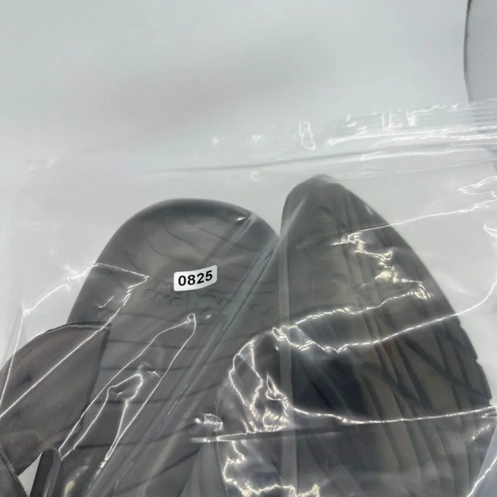 Hoka One One ORA Recovery Flip Flops Mens Size 13 Gray Cushioned